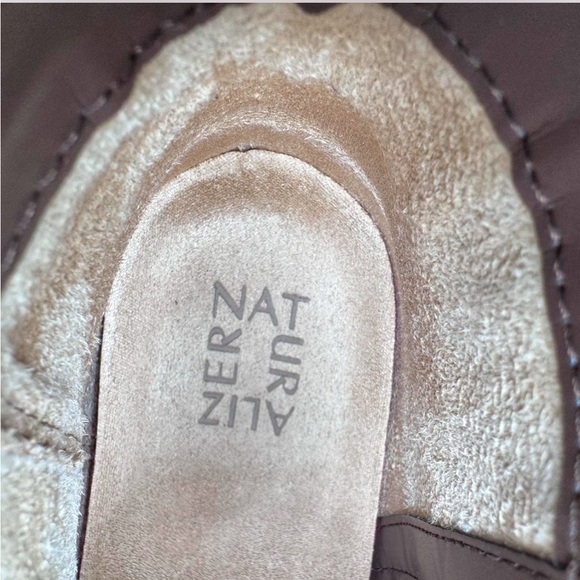 Naturalizer Brown Leather Ankle Boots - Picture 4 of 6